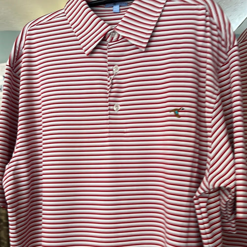 Bryson Performance Polo Scarlet