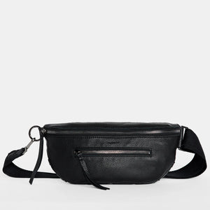 Charles Crossbody Med Black/Gunmetal