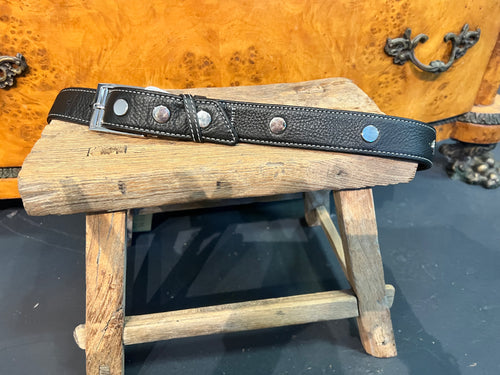 Charlie Rev Riveted Med - Tempo Black/Espresso Pebble