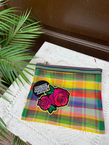 Slim Zip Pouch Marcela Patch