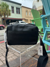 Load image into Gallery viewer, Evan Crossbody Cargo Black/Gunmetal