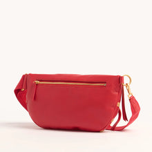 Load image into Gallery viewer, Charles Crossbody Lrg Poppy Red/Brushed Gold