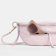 Load image into Gallery viewer, Charles Crossbody Med Pastel Lilac/Brushed Silver