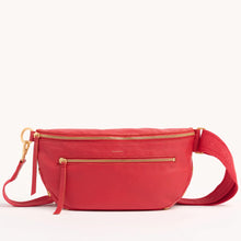 Load image into Gallery viewer, Charles Crossbody Lrg Poppy Red/Brushed Gold