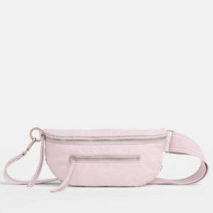 Charles Crossbody Med Pastel Lilac/Brushed Silver