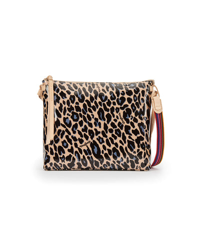 Downtown Crossbody- Blue Jag