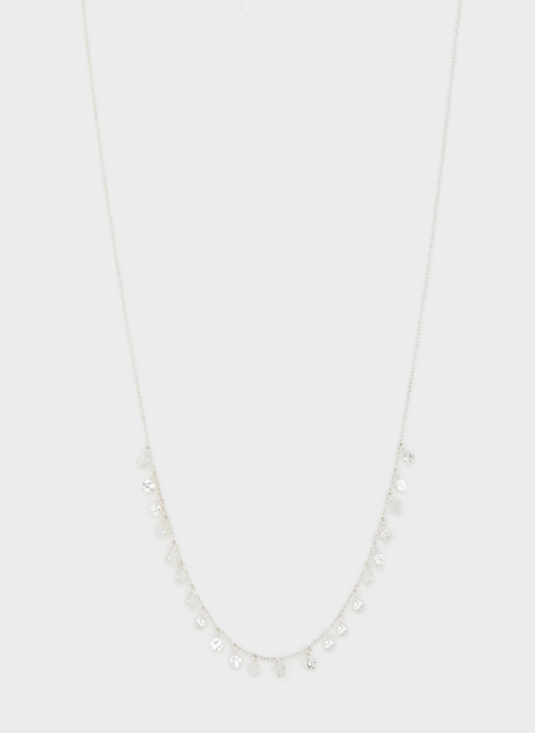 Chloe Mini Necklace- 18kt Silver Plated