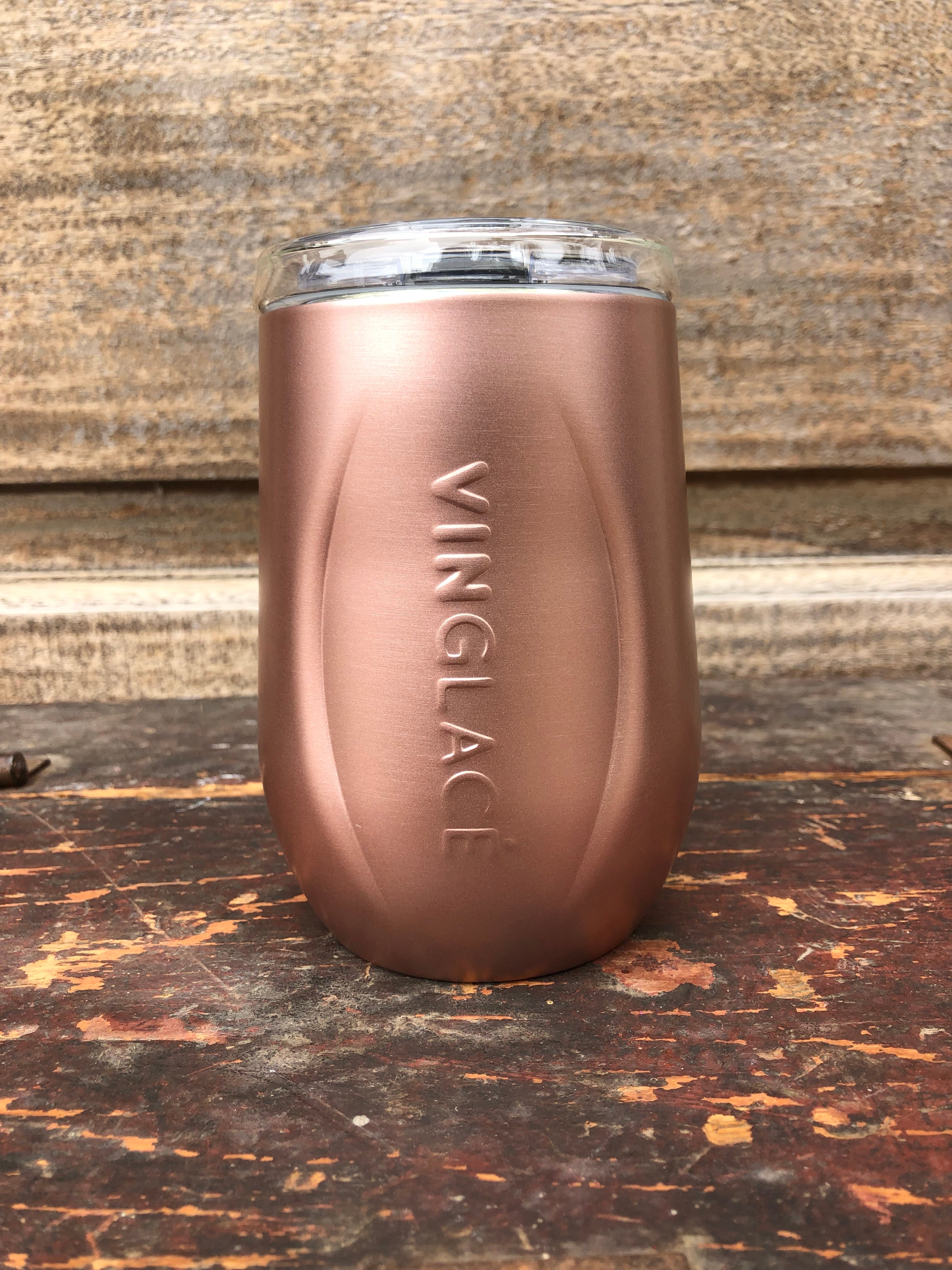 Vinglace Stemless Wine Glass - Rose Gold