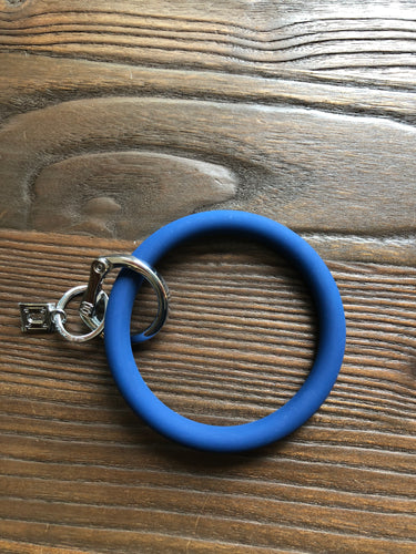 Big O Silicone Key Ring- Blue Me Away