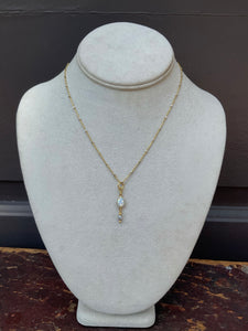Australian Opal Drop Necklace